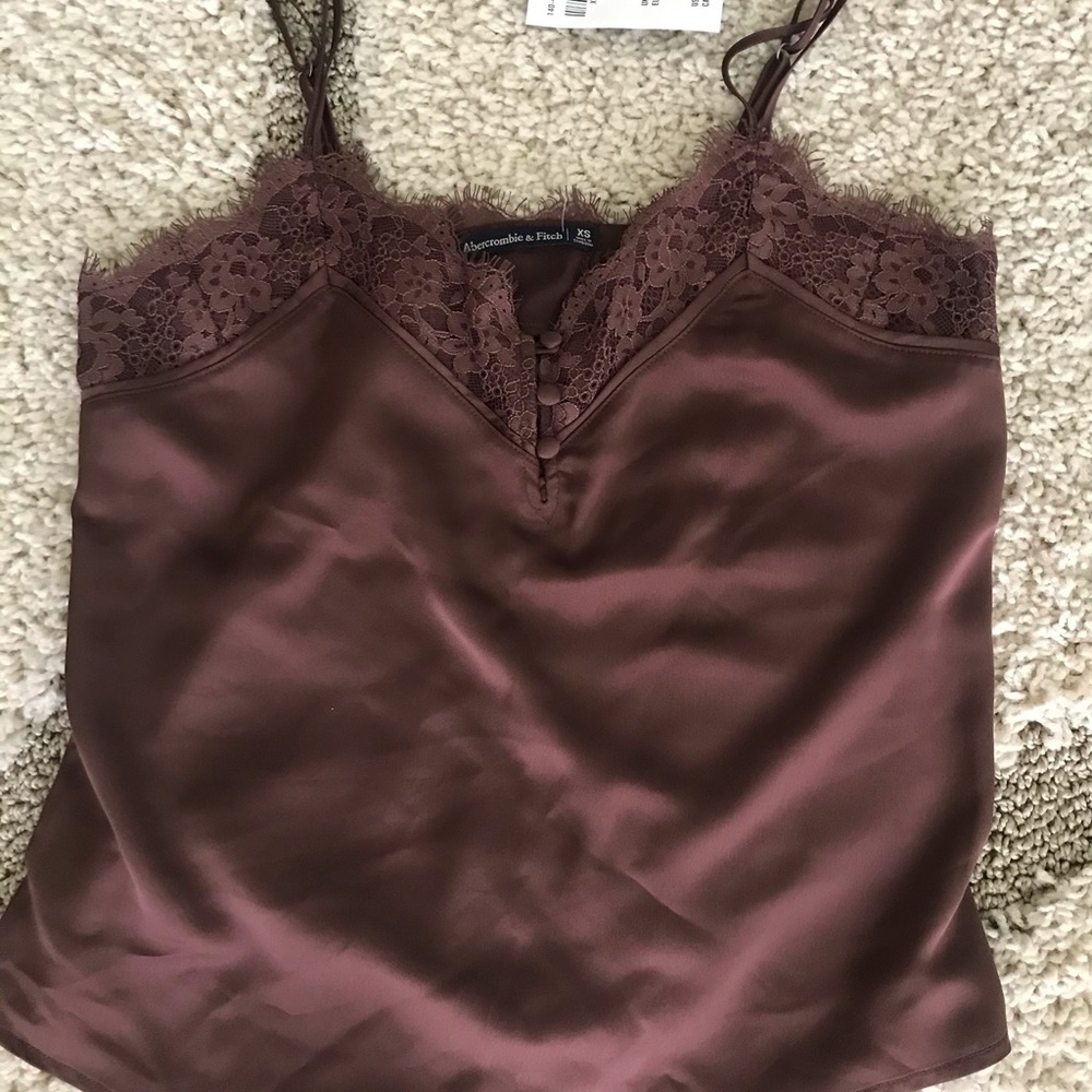 Brown tank top